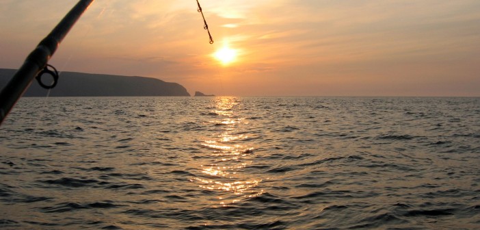 Fishing at sunset on the Donegal coast (© John Rafferty Photography)