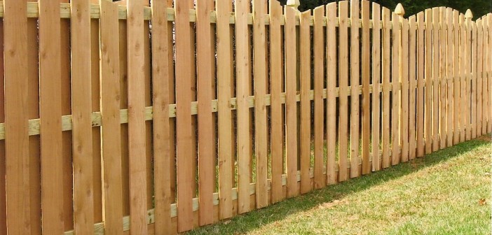 wood fence