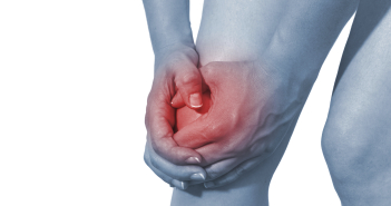 Acute pain in a woman knee