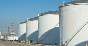 Oil Refinery Tanks