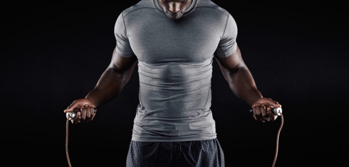 5 Unique Workout Exercises that Will Torch Calories Muscular Man Skipping Rope
