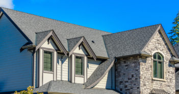 the roof of the house with nice window
