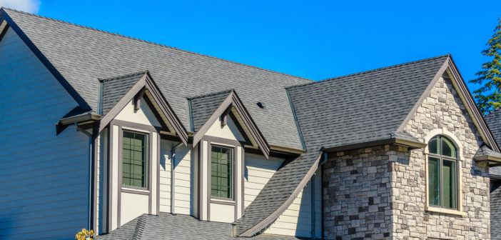 the roof of the house with nice window